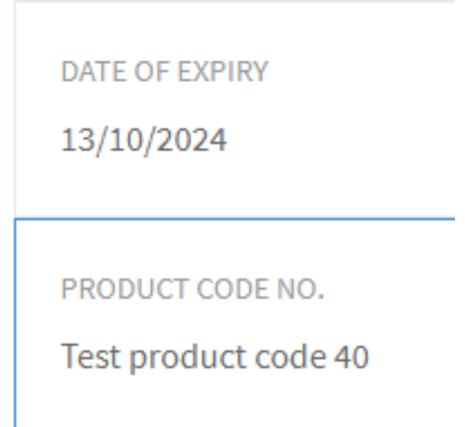 Example of repopulated data on an AEM adaptive form